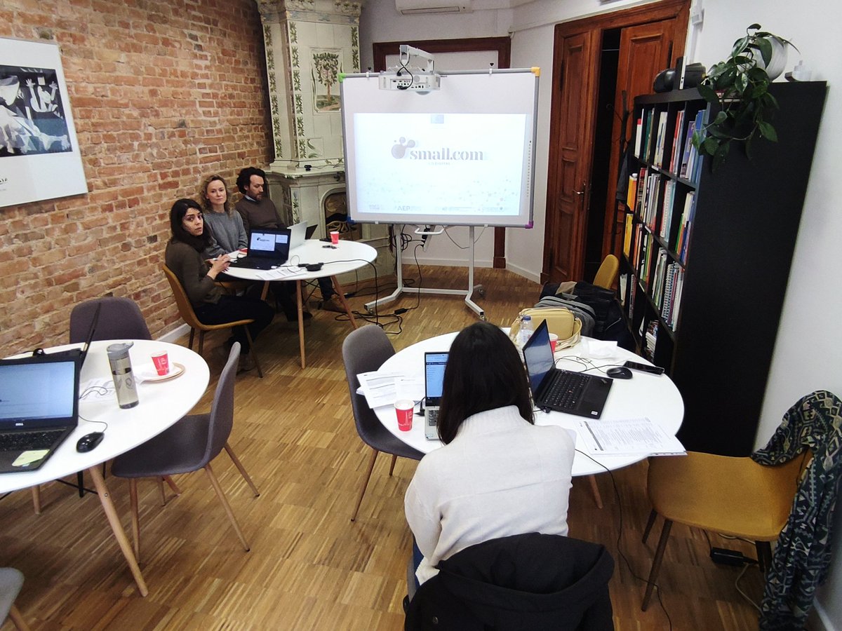 t2iscarl's tweet photo. https://t.co/kReiqfzIvt Erasmus plus project meeting in Poznan. We are delivering the best contents for the Digital Skills MOOC for adults. Stay tuned! Thanks to the colleagues of Globalnet for hosting us #quisifa #MOOC #ErasmusPlus https://t.co/Z269GbUgs7