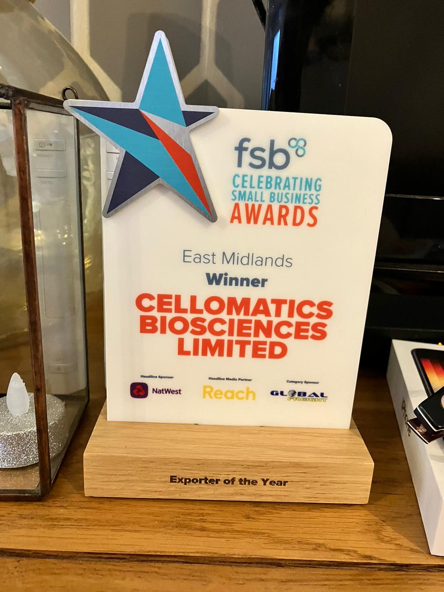 Delighted to announce that we took home the trophy for 'Exporter of the Year' at the @FSB_Voice awards yesterday. We had a fantastic time at the Leicester Marriott Hotel and it was great to meet so many likeminded businesses. #FSBawards #awardwin #exporter