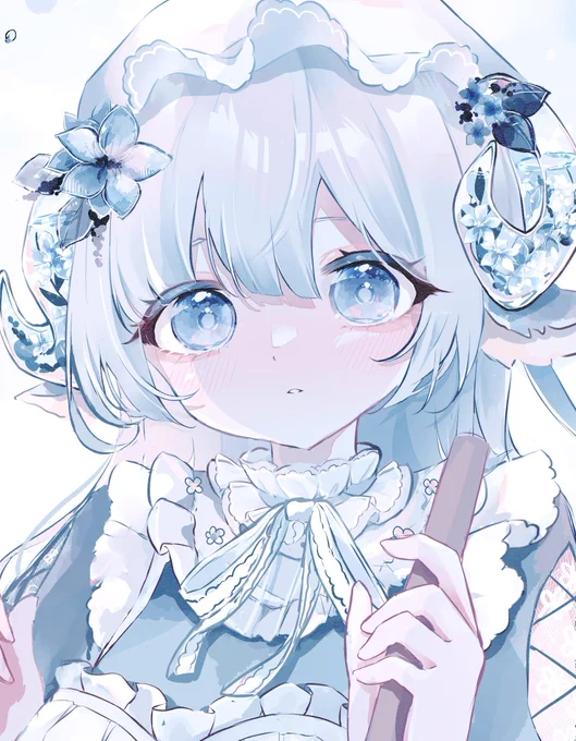 私的にはこの子が1番印象に残ってほしい。o(角すごい頑張った…!) #私の作品を見たことある人が一番印象に残った作品を教えてくれる