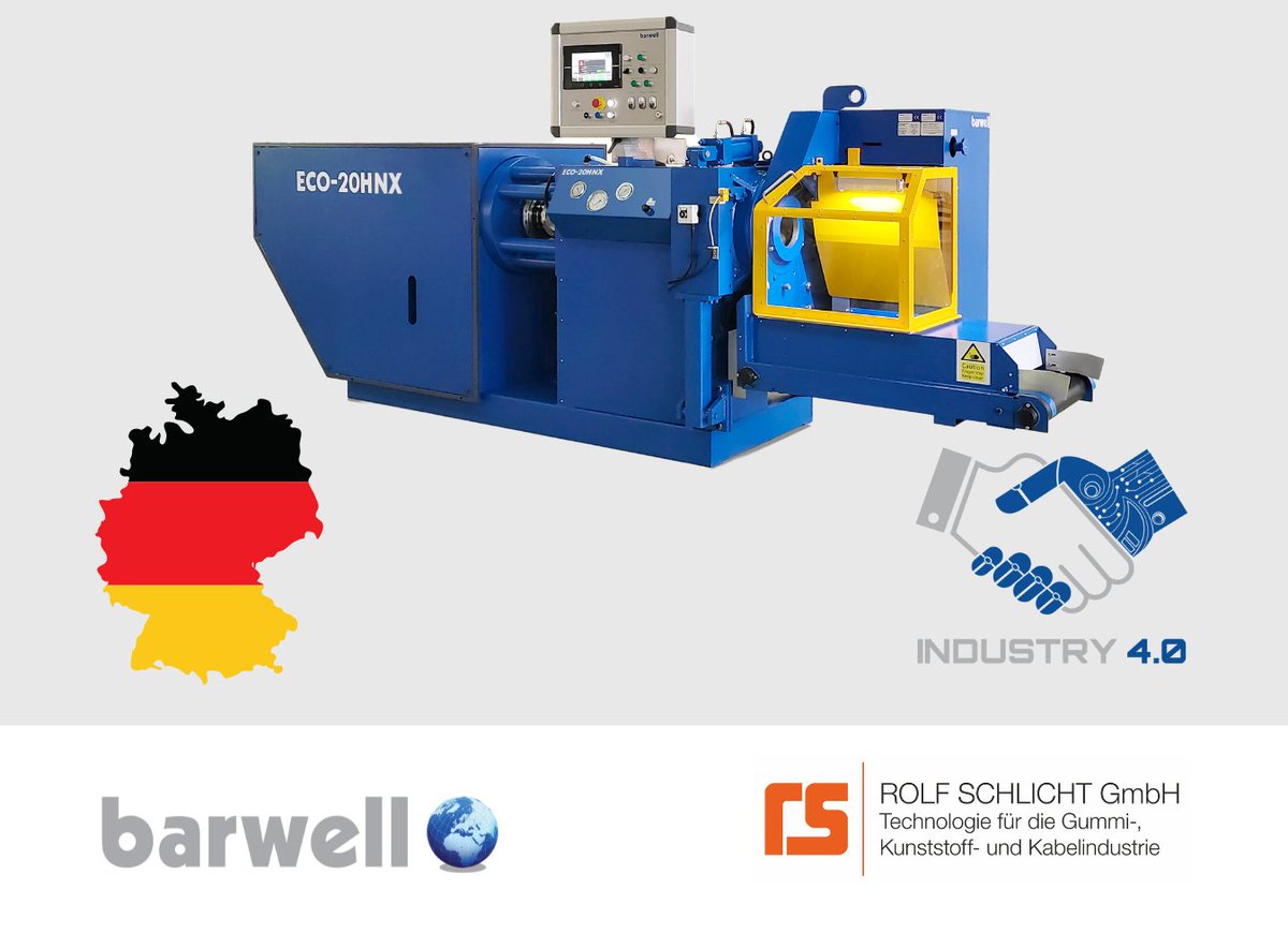 BarwellGlobal's tweet image. Rolf Schlicht GmbH appointed Sales Agent for Barwell rubber equipment in Germany
#rubberprocessing #rubberfactory 

barwell.com/rolf-schlicht-…