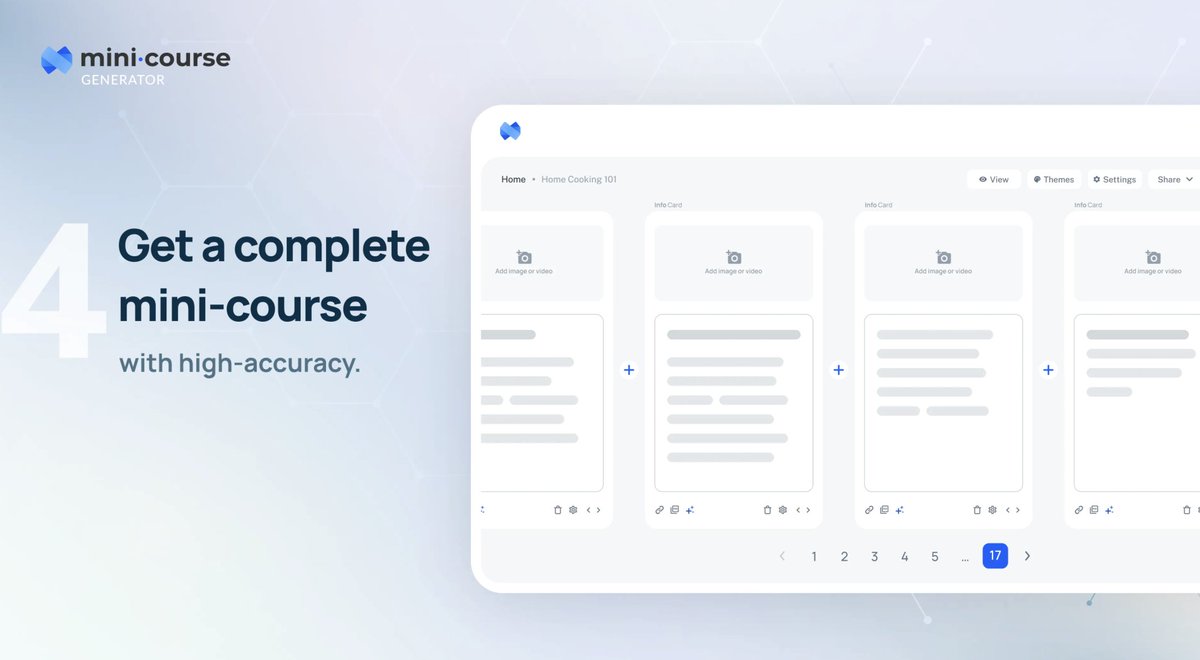 ProductHunt's tweet photo. Course output levels are about to rise dramatically with the help of AI 👀 https://t.co/mftxXlDDMI