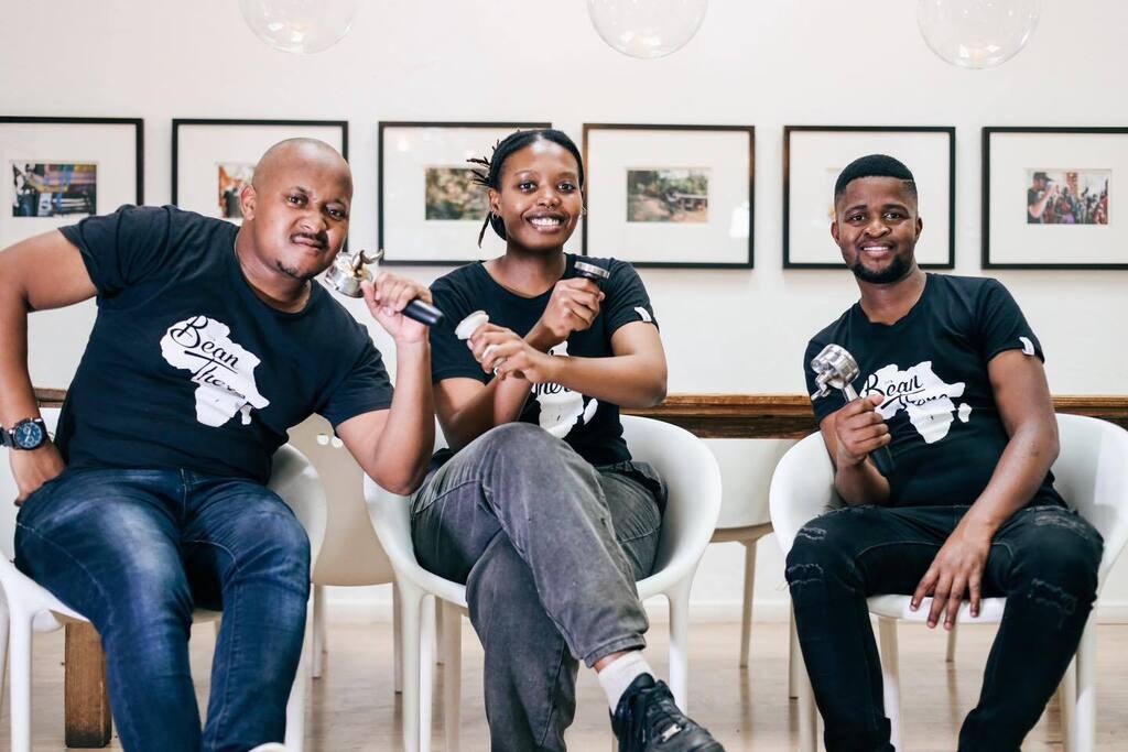 BeanThereCoffee's tweet photo. The best barista team in Joburg? We think so! Keeping you caffeinated all week long.
#beantherecoffee #directfairtrade #coffee #seekthebest #baristateam #bestbarista https://t.co/yH57xYWAFU https://t.co/jmTg8PUpS0