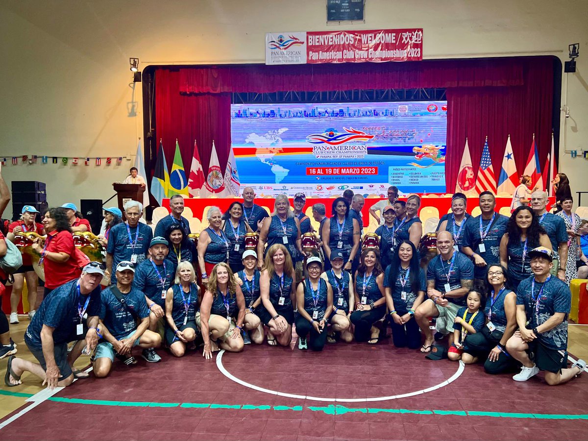 Repping the USA, and Arizona, with <a href="/TeamDPW/">Team DPW</a> at the 2023 Pan American Dragon Boat Crew Club Championships in Panamá! Such an amazing opportunity! Races start today! #paddle #womenathletes #justdoit #liveyourdreams #noregrets <a href="/azdba/">Arizona Dragon Boat</a>