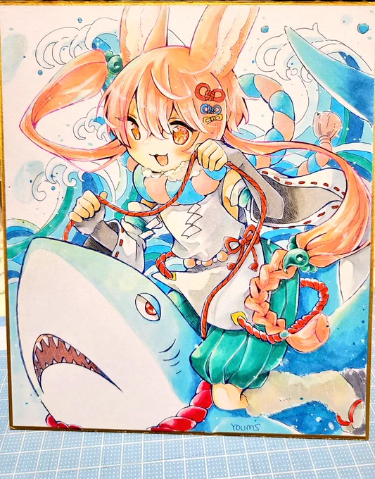 因幡白兎神ちゃんRIDE ON SHARK#創作キャラ 