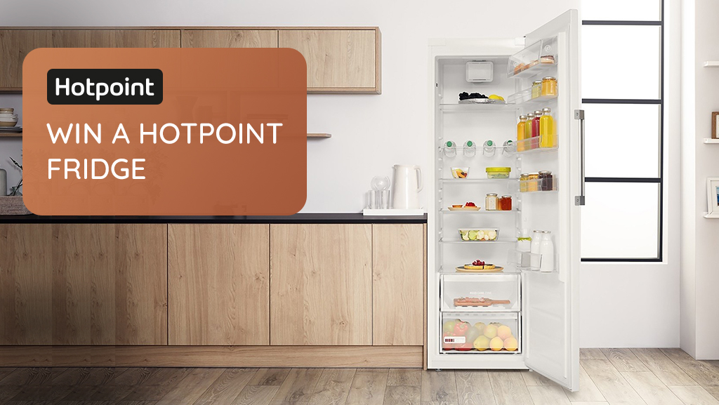 HughesDirect's tweet image. Enter our prize draw to #WIN a Hotpoint Fridge! 
This is a multi-platform prize draw and can be entered on Facebook, Twitter and Instagram as separate entries. Simply follow @HughesDirect &amp;amp; RT to apply on Twitter🍀🎁
Ends 22/03/23, Ts&amp;amp;Cs apply - hughes.co.uk/competition-te…