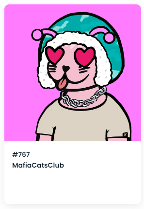 Drop your Mafia Cat NFT here. 😼