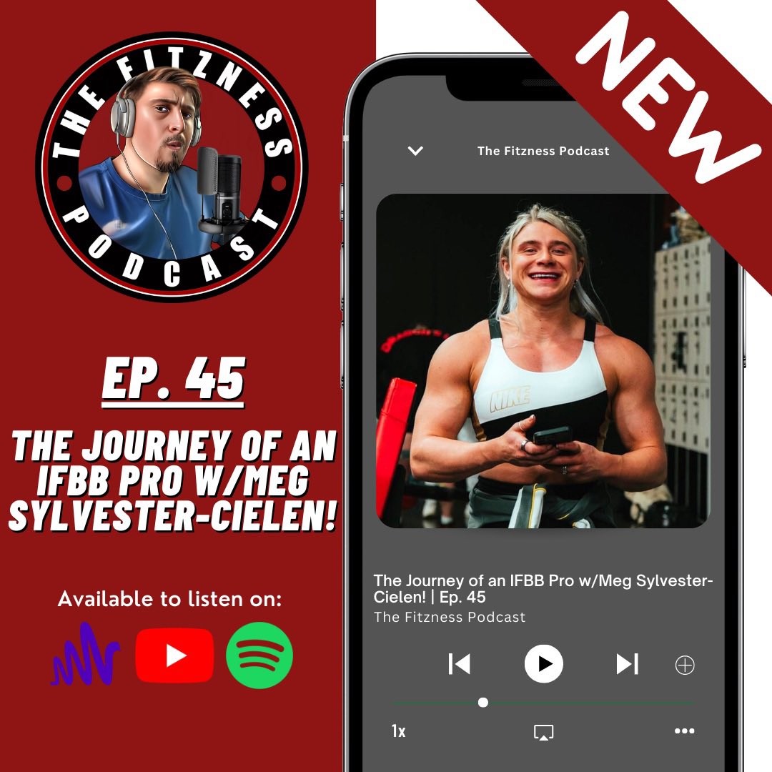 Introducing…

IFBB Figure Pro, Online Coach and former team GB Diver Meg Sylvester-Cielen!🎙️💪🏻

If you haven’t checked it out yet, please do with the links below:

-YouTube: lnkd.in/eKrn3vqA

-Spotify: lnkd.in/eUmnMSRh

#thefitznesspodcast #podcast