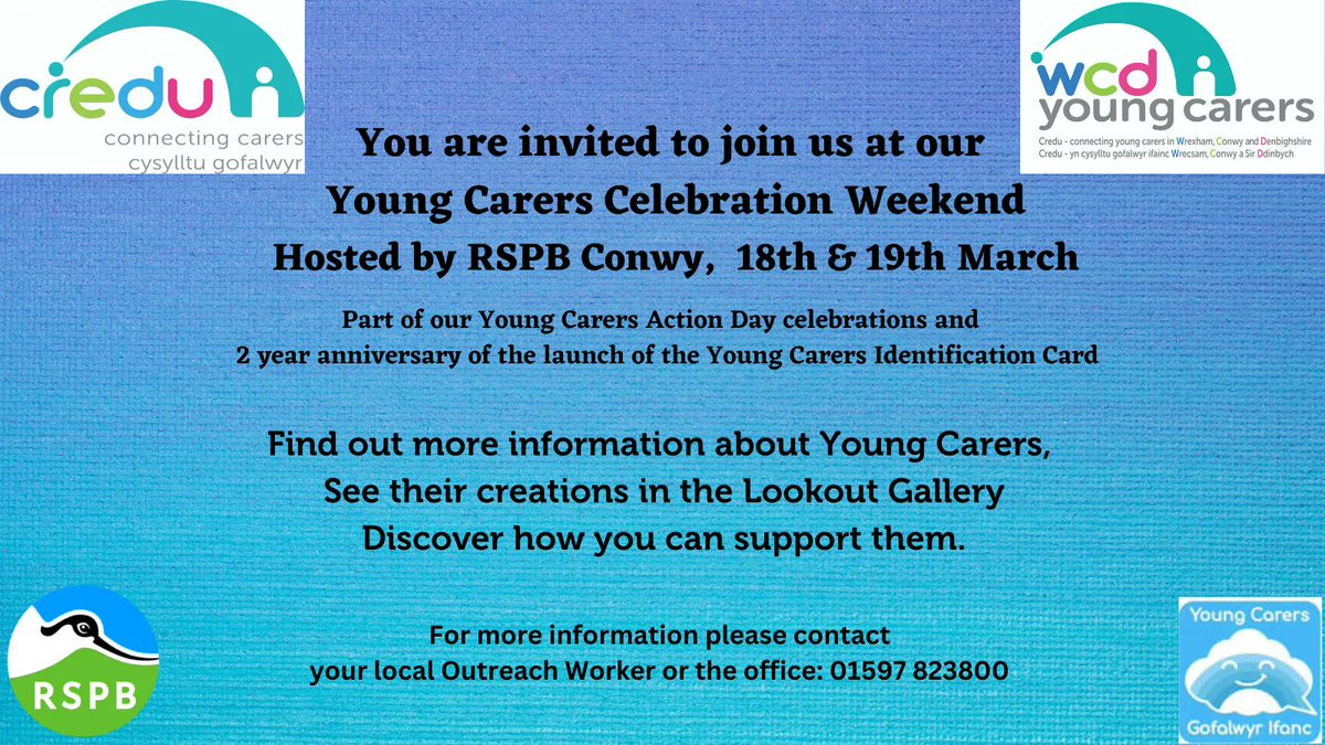 Colwyn Bay grp celebrating #YoungCarersActionDay with party games and making mini young carers for our celebration event this weekend @RSPBConwy