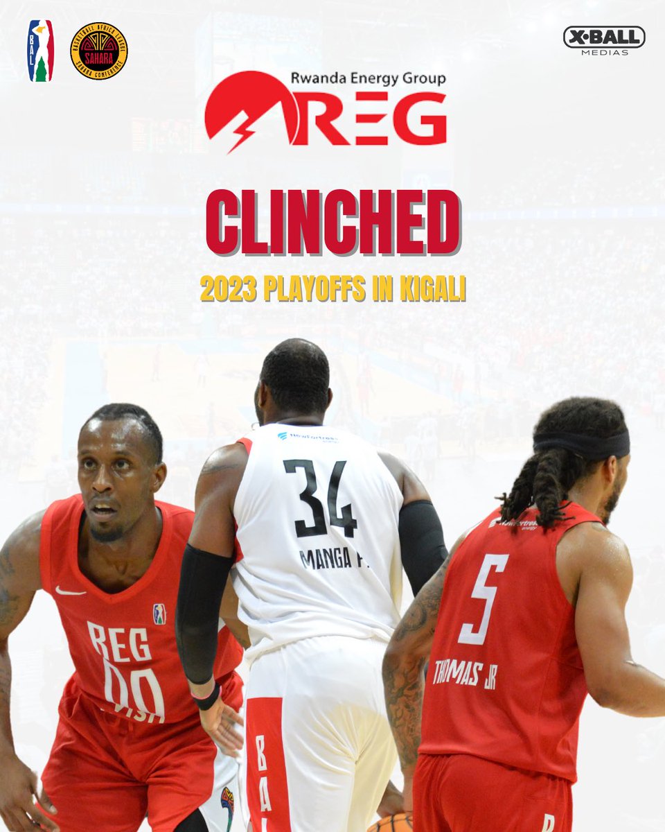 xballafrica's tweet photo. 🚨 REG is the FIRST QUALIFIED TEAM for the playoffs in Kigali, Rwanda 🇷🇼  #theBAL

Congratulations @regbbcofficial 👏 

 #basketball #Africa #Playoffs #REGBBC https://t.co/KdULNrqbRT