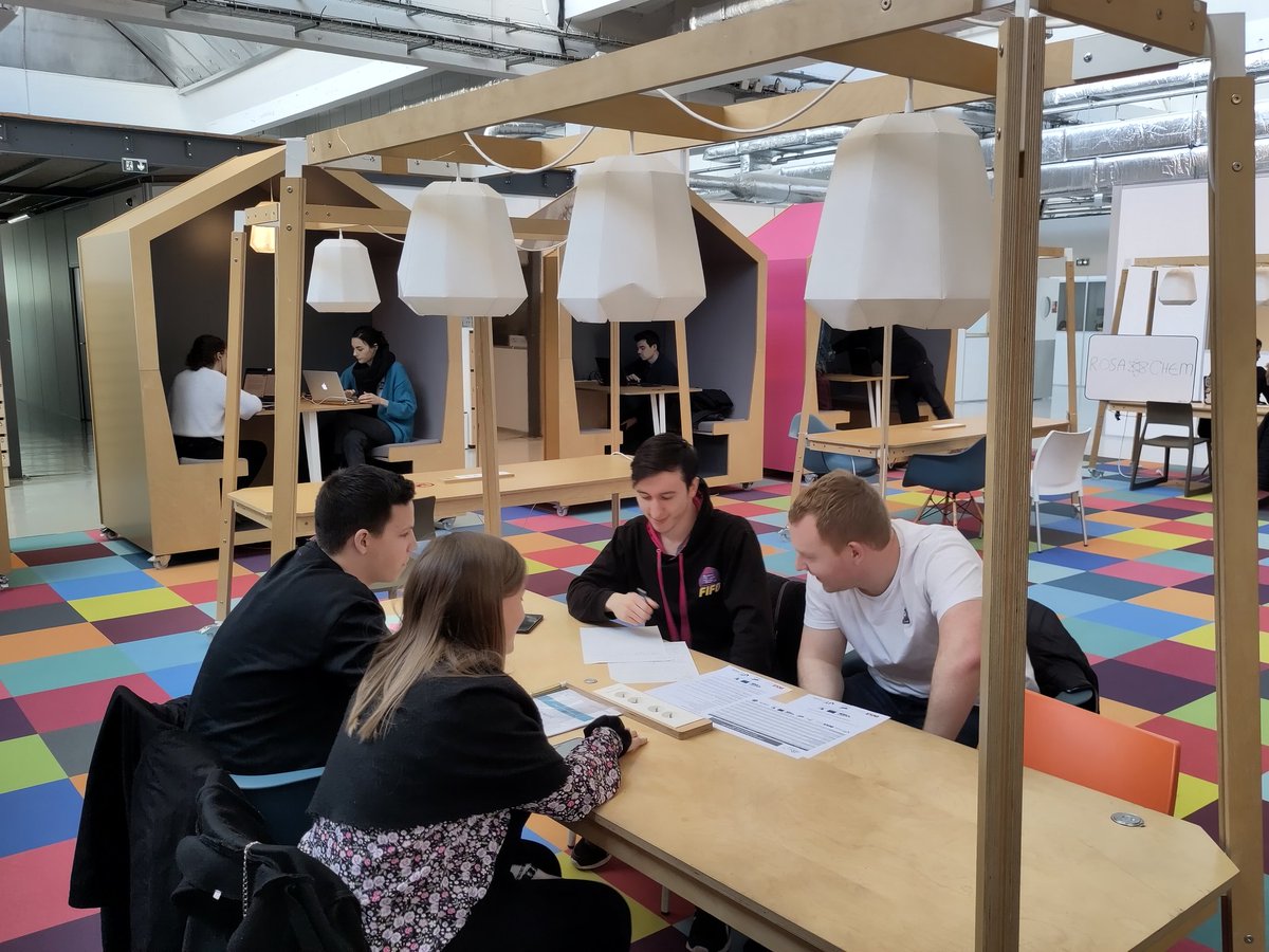 Ça phosphore dur pour préparer le pitch de cet après-midi...... <a href="/Univ_Orleans/">Université d'Orléans</a>