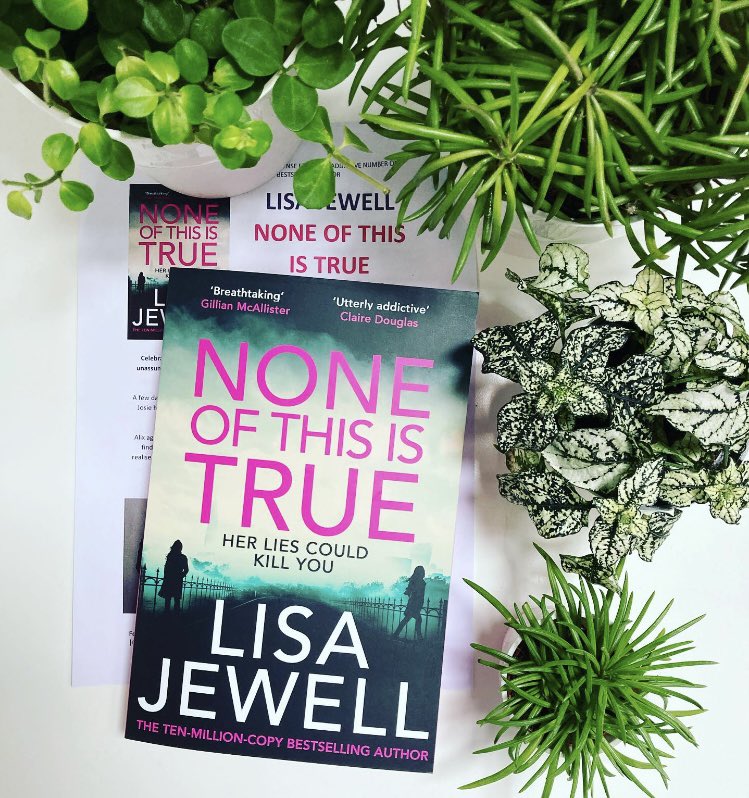 Thanks @najmafinlay @centurybooksuk for this stunning pink sprayed edge copy of #NoneOfThisIsTrue by the queen of psychological suspense @lisajewelluk - so excited to read this!

Publication date 20th July 
instagram.com/p/Cp2M_6KocQo/…
#booktwt #booktwitter