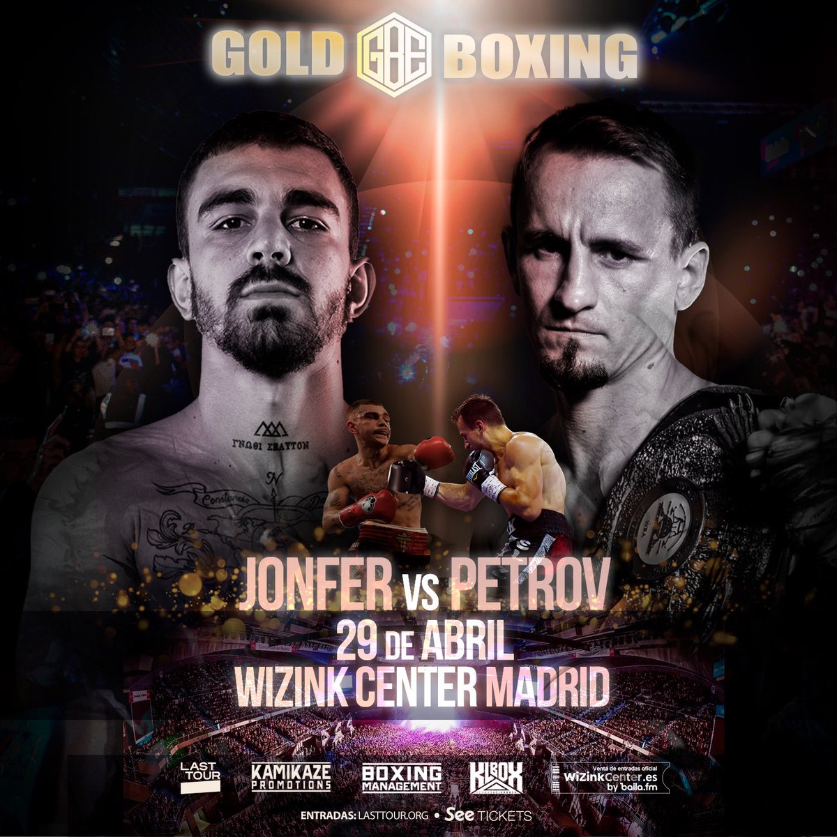 sandra_reca's tweet photo. Y el “Revólver de Morga” no estará sólo en su primera visita a Madrid. Ya van 4 combates más anunciados.
29 de abril en @WiZinkCenter
¡La vamos a liar parda!
@LejarragaKerman
🎟️ @SeeTickets_ES y @lasttourint
#GoldBoxingMadrid #Lejarraga #Runowski #Boxeo #Madrid https://t.co/eR6QxvauEm