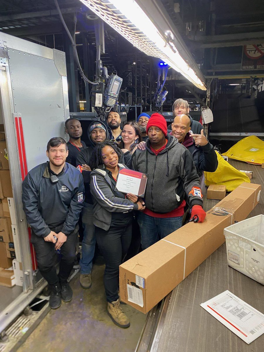 Chris Black - Celebrating 5 years of Service from PHL Night Secondary 1 Brown - @UPSMeyers <a href="/BobKee6/">Bob Kee</a>