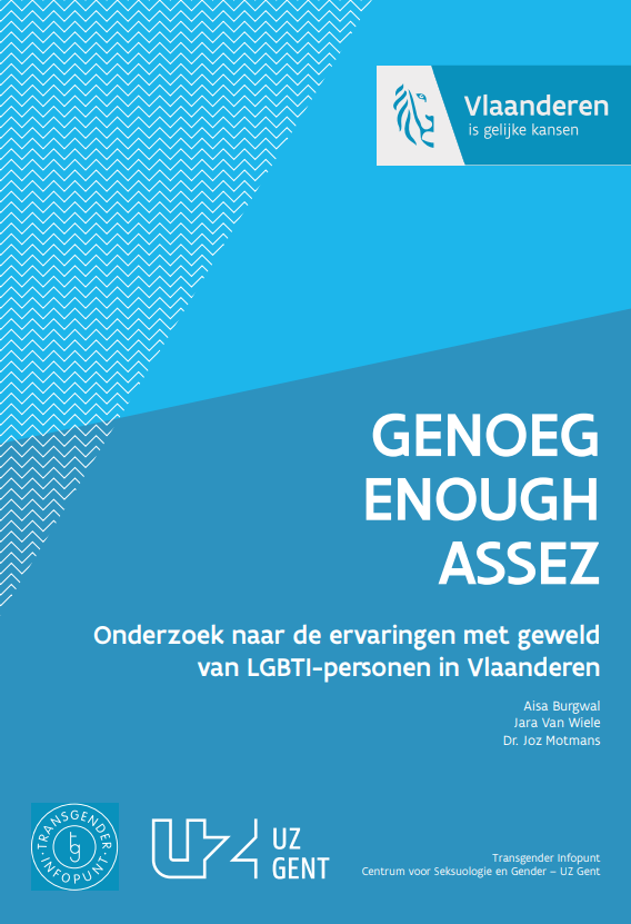 Vorige week werden de resultaten van de studie Genoeg gepubliceerd.

Zorgwekkende cijfers, die de Vlaamse Overheid zou moeten aanmoedigen om dit probleem dan nu ook echt aan te pakken.

Lees hier het rapport: tinyurl.com/355w46sn

Nogmaals bedankt aan Minister Bart Somers!