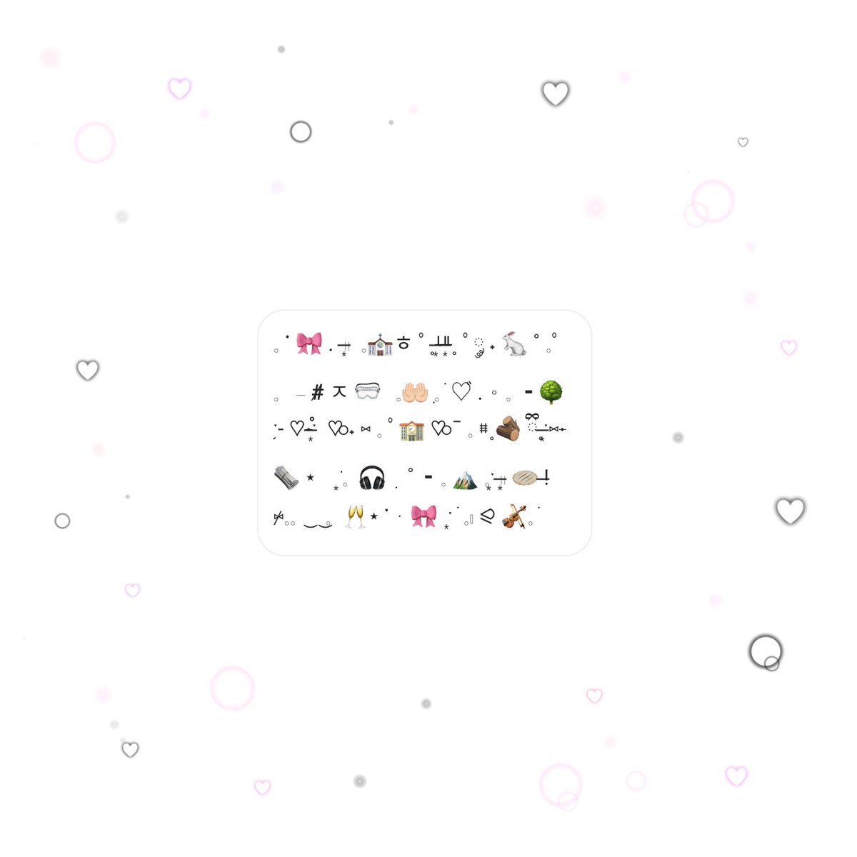 b3llo_sumin's tweet photo. ⛲  𓈒  ֯ ִ   𐬹  ꒰   symbol   ꒱  𐬹 ִ   ֯  𓈒 🐇

‿‿  ⪩ ⪨  𓈒 ╺ ใช้สต.นะคะ. 𓏻̶͙ 𓈒🎀ㅎ 

꒷ ִ𓈒 ִ  ۫ ⛪ ⑅  รี + ฟอลก่อนน้า  ⋆ ᱸ ̼ 

═════════ ･͙୨♡୧･͙ ═════════
#ไบโอ #ซิมโบล #อักษรพิเศษ #แจกไบโอ #แจกซิมโบล https://t.co/iCe7UzRocO