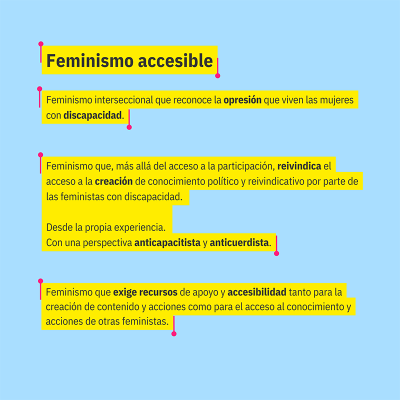 acciumred_media's tweet photo. ACCIUMRed es un espacio para reivindicar, difundir y aprender accesibilidad. Alineado con la Justicia de la Discapacidad y el Feminismo accesible. 

🤗 ¿Te unes? 

(Nota: Descripción de la imagen en comentarios; X no cuenta con la opción de texto alternativo en promociones.) https://t.co/Zqia5hL6pc