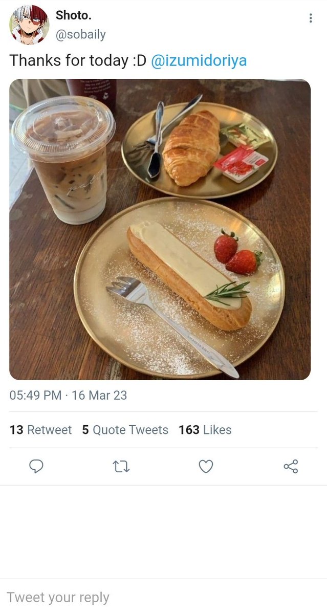 shotoue's tweet photo. — #bakutodo one tweet AU.

gatau ini iseng doang wkwkwk maaf gaje🙏🙏🙏🙏 https://t.co/nB8IPbWaNT