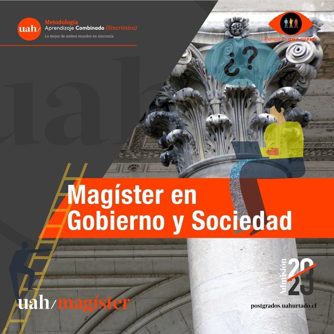 Política y Gobierno UAH (@polygob_uah) on Twitter photo ¿Sabías que junto a <a href="/uahurtado/">Universidad Alberto Hurtado</a> contamos con un Magíster en Gobierno y Sociedad?🧐 ¿Estás pensando inscribirte?
📚Puedes obtener más información en este link: bit.ly/42g8yHg ¿Sabías que junto a <a href="/uahurtado/">Universidad Alberto Hurtado</a> contamos con un Magíster en Gobierno y Sociedad?🧐 ¿Estás pensando inscribirte?
📚Puedes obtener más información en este link: bit.ly/42g8yHg