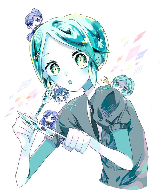 うたかたの味#宝石の国 #イラスト#housekinokuni_fanart 