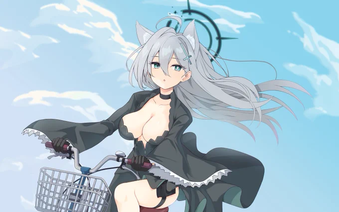 最近商店街に姿を現す謎のお姉さん #ブルアカ 