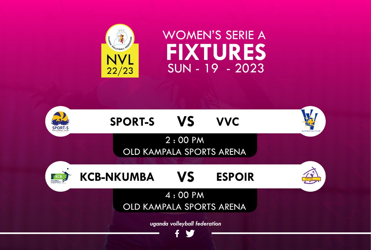 Uganda Volleyball Federation tweet media