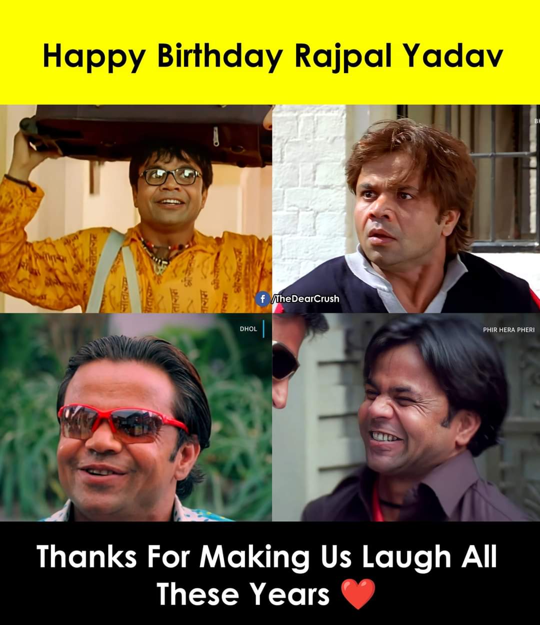 Happy Birthday Rajpal Yadav 