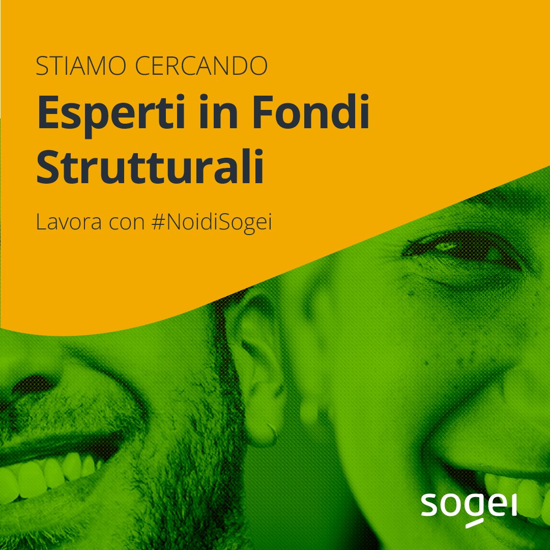 Sogei_SpA's tweet photo. Cerchiamo Esperti in Fondi Strutturali in #Sogei 

Hai tempo fino alle ore 12:00 del 27 marzo 2023 per inviare la tua candidatura sulla sezione “Lavora con noi” del nostro sito. Ti aspettiamo! 
 
 👉  https://t.co/BgD8wvLmO4 

#NoidiSogei #Assunzioni #Candidatura #Job https://t.co/HZVX0QK4Yd