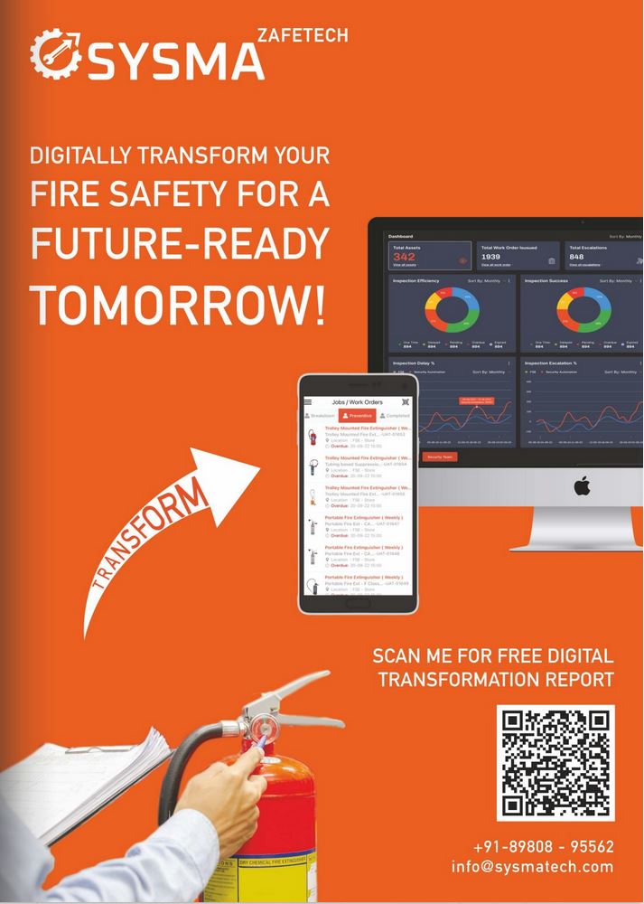 SysmaTech472's tweet image. Sysma and Chat GPTs: Innovating Fire Safety in India and Beyond
&quot;Sysma&apos;s founder Ankit Dave recently sat down with Fire and Safety Magazine to discuss the future of fire safety in India, and the potential of emerging technologies like Chat GPTs. 

#safety #security #automation