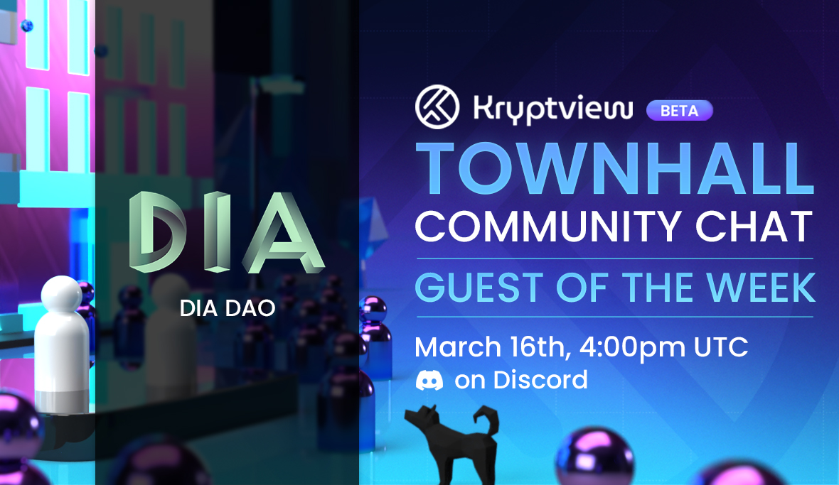 Kryptview (@thekryptview) on Twitter photo 👨👨👧👧To continue with our guests of the week on the #Kryptview community AMAs, today we have the pleasure to welcome <a href="/DIACommunityHub/">DIA Community Hub</a>!
Join us TODAY 4pm UTC on Discord to meet them and ask all your questions! discord.gg/weWHtNbX
Listen carefully to our friends, they might drop 👨👨👧👧To continue with our guests of the week on the #Kryptview community AMAs, today we have the pleasure to welcome <a href="/DIACommunityHub/">DIA Community Hub</a>!
Join us TODAY 4pm UTC on Discord to meet them and ask all your questions! discord.gg/weWHtNbX
Listen carefully to our friends, they might drop