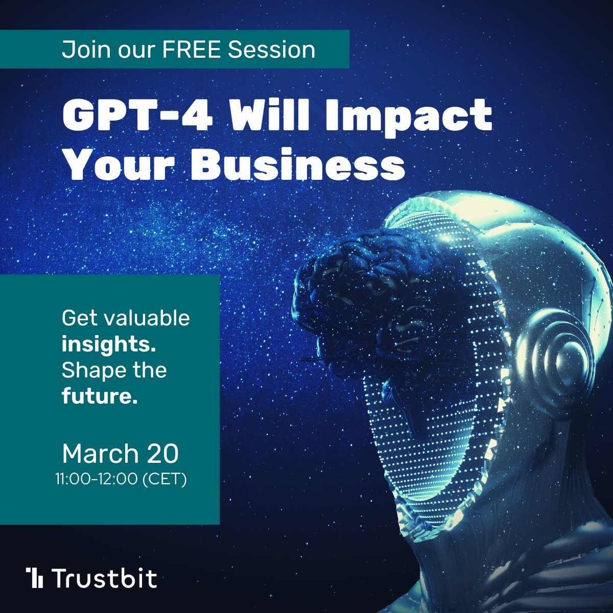 Free: Join our executive deep dive!
GPT-4 Will Impact Your Business – Brace Yourself!

Whether you're curious about this new-gen #AI or looking forward to testing the new features of the tool yourself: We would love for you to join us! 
Register here: lnkd.in/ez9MvkyY