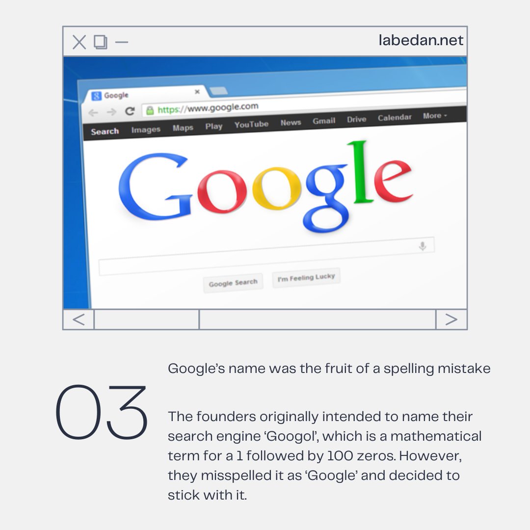 labedan_net's tweet photo. It's Thursday again! 🚀
Let's talk about some more Tech Facts! These ones really interested us! We know you'll enjoy them!
Follow us for more every week!

#tech #techfacts #gadgets #applewatch #network #apple #mouse #google #nokia #alarm #fun https://t.co/FNVWzUkiG2