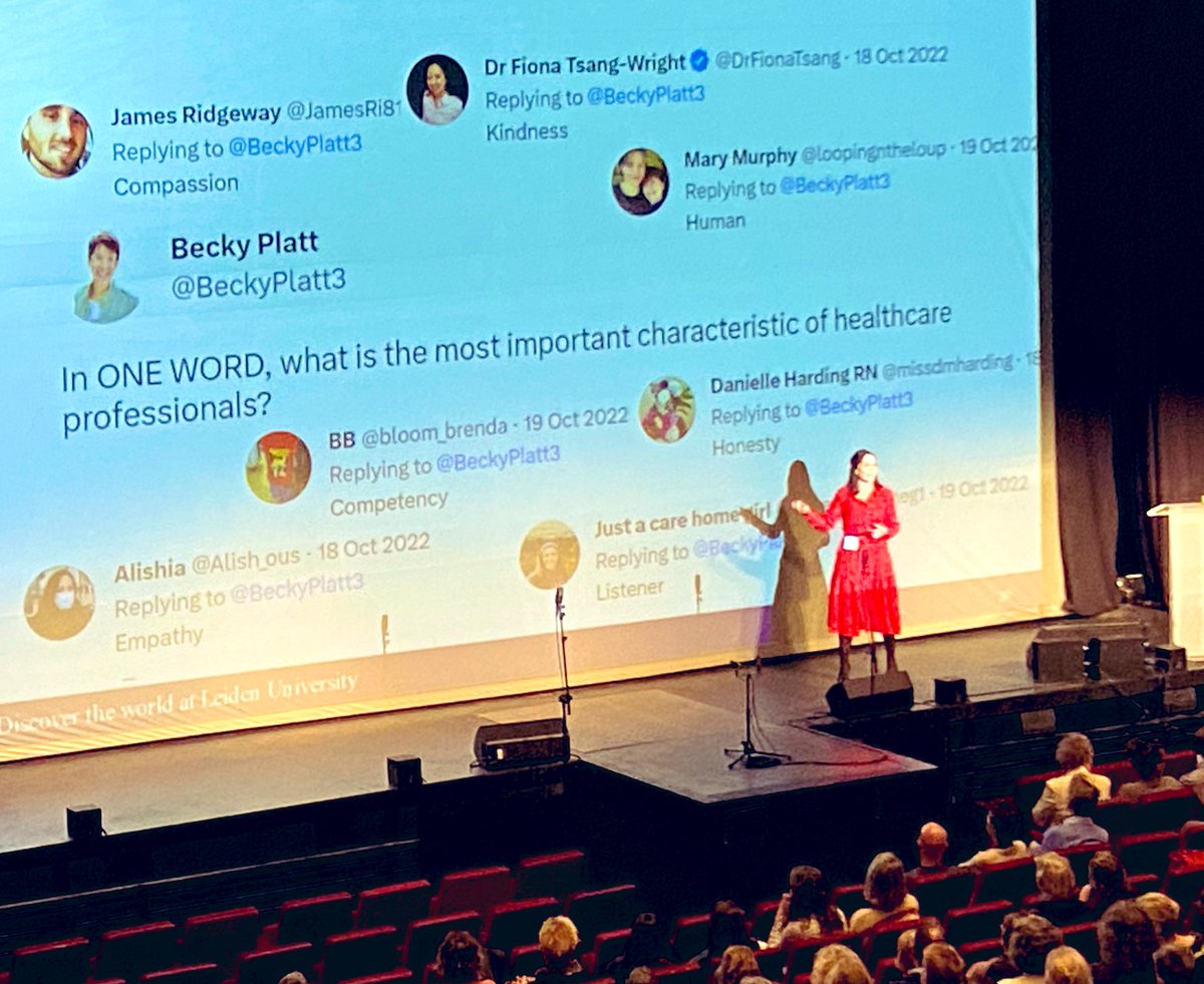 Wat is, in 1 woord, de meest belangrijke eigenschap van zorgprofessionals?? Dat is EMPATHIE! Belangrijk voor patiënt én zorgverlener ♥️ #Carend #palliatievezorg #jaarcongres