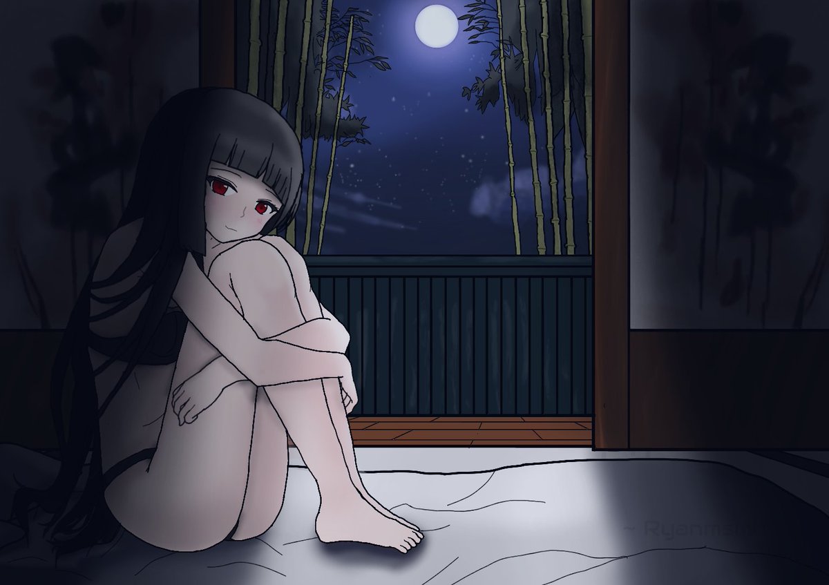 Essa arte eu fiz em Agosto de 2022 também. Em uma tentativa de aprender a fazer backgrounds iluminação e texturas da pele. Claramente não ficou lá essas coisas, mas hey, tentativa e aprendizado