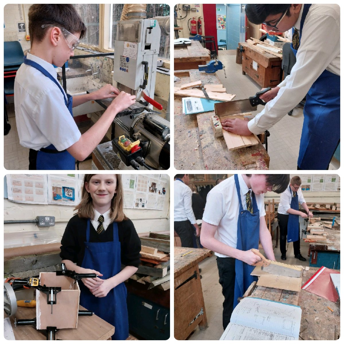 Y9 are making great progress with their night light project, building upon their practical skills while working with a range of materials, hand tools and machinery. Keep up yhr hard work boys! #hardwork #designtechnology #making @St_Aidans_RC