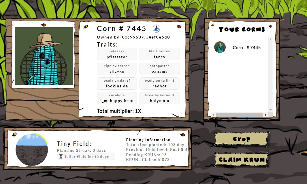 Li1Qiye's tweet image. #corntownwtf #corntownnft #corntown #plant #crop
I just planted my @corntownwtf