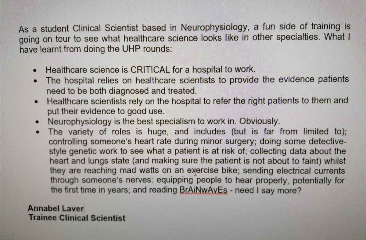 NeurophysUHP's tweet photo. #BrainAwarenessWeek #brainhealth @UHP_NHS @LaverAnnabel @NikkiBroomfiel2 @flower_georgia @Hickmoret @LillyBarlow https://t.co/eojrrshbNE