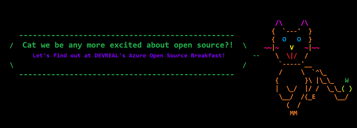 MSDevNo's tweet photo. This Friday, we gather Open Source and Cloud experts in @MicrosoftNorge office in Oslo to meet & learn about building with #OSS on @Azure. You are invited!
👉Join us online or in-person (tasty breakfast is on us): https://t.co/hLt2c5ScEy
#AzureOpenSourceDay #OpenSource https://t.co/V96LEpcXw0