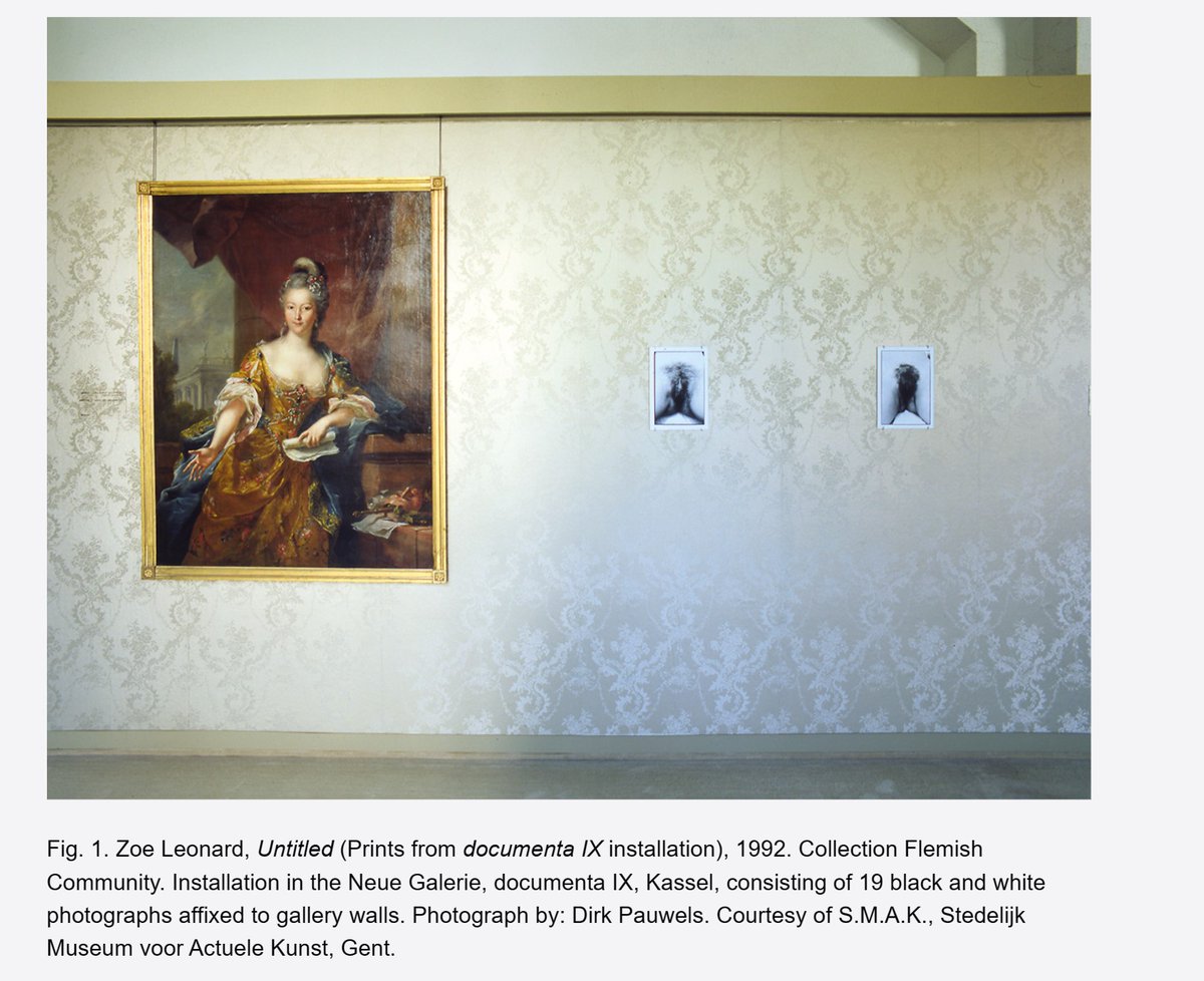 cordeels's tweet image. Documenta IX 1992 (onder curator Jan Hoet), toen al was het mogelijk om foto's en klassieke schilderijen naast elkaar te hangen!

#arenberg