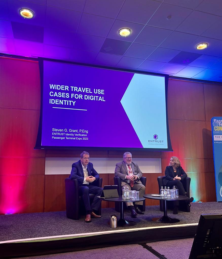 Great fun speaking on a digital ID panel today with Annet Steenbergen at #PTExpoConf moderated by <a href="/dutchrobabroad/">Rob Broere</a>.