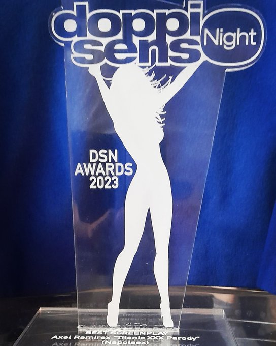 DSN Awards 2023  BEST SCREENPLAY  Axel Ramirez "Titanic XXX parody" (Napolsex)  Grazie di cuore a Massimo<a href="/tag/titanic"class="tags"><span>#titanic</span></a><a href="/tag/doppiosensonight"class="tags"><span>#doppiosensonight</span></a><a href="/tag/axelramirez"class="tags"><span>#axelramirez</span></a><a href="/tag/dsn"class="tags"><span>#dsn</span></a><a href="/tag/napolsex"class="tags"><span>#napolsex</span></a>