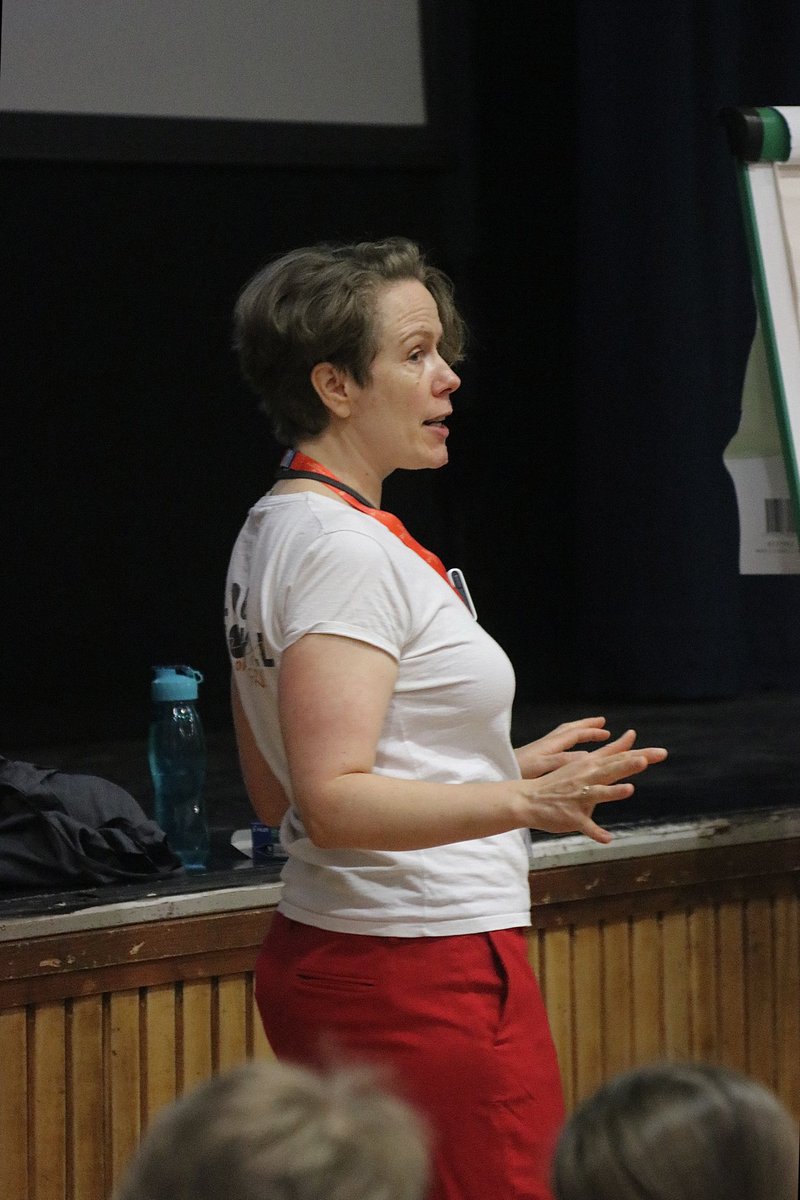 StPetersYork's tweet photo. @Louiestowell discussed getting to know her characters, her inspiration for writing (which included Norse myths and Tolkien!) and how to continue creating when you don’t feel like it! #StPetersLearning #StPetersCommunity https://t.co/0k78JCeSWg