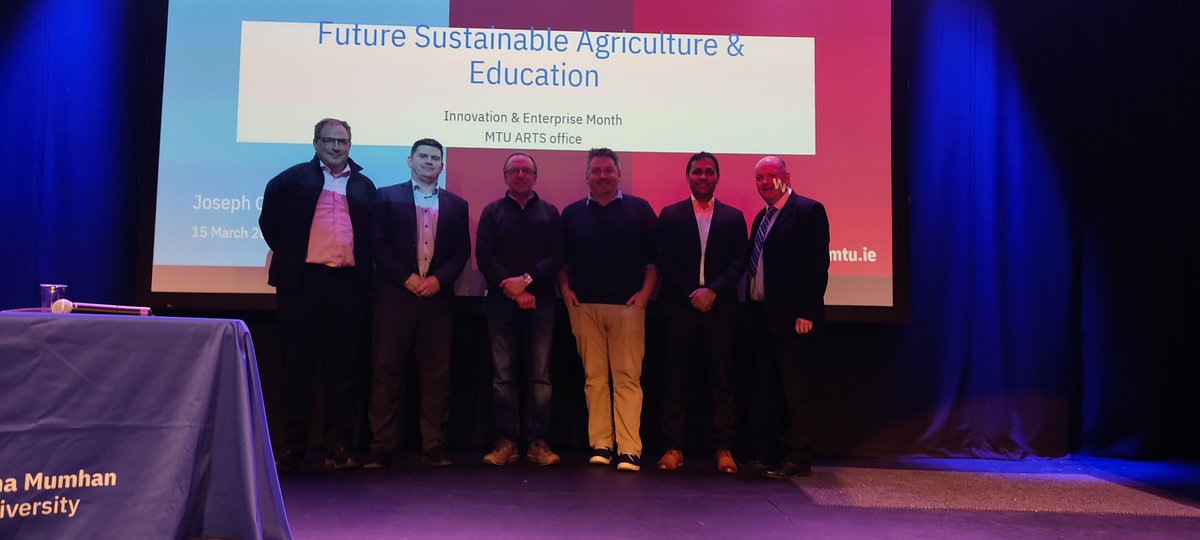 JosephCroke's tweet photo. Future Sustainable Agriculture &amp; Education at Munster Technological University (MTU): Dr Michael Gaffney Peat replacement Horticulture, Dr James Humphreys (Sus Forage), Dr Gaurav Rajaurai (Biofertilisers) &amp; Donal Sheehan (BRIDE Project) #Futuresustainableagricultureandeducation https://t.co/HLQZFMdi6r