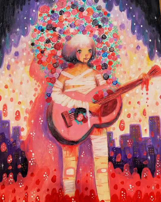お気に入りのアナログ絵しりーずです#ドローイング 