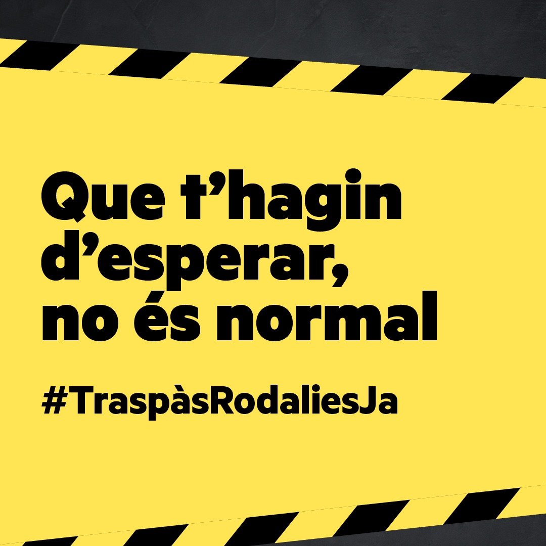 trinitro's tweet photo. Aquesta setmana @Esquerra_ERC ha fet la campanya #TraspasRodaliesJa. Voldria analitzar algunes crítiques que es fan a aquesta campanya, al voltant del servei de Rodalies. https://t.co/Boj2dlNczL