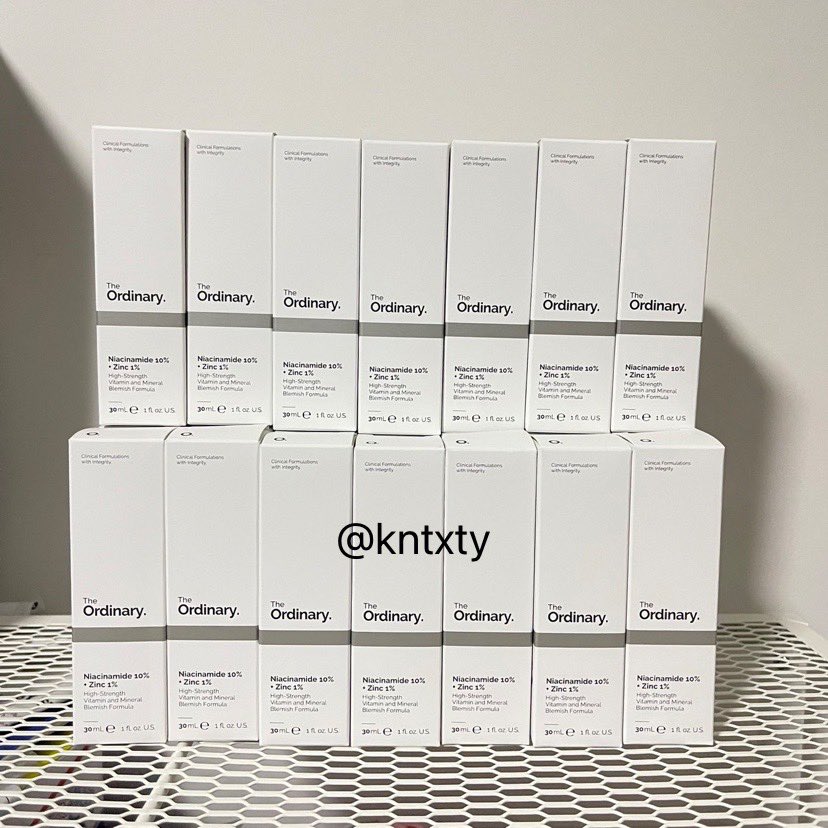 kntxty's tweet photo. The Ordinary 36 ขวดสุดท้ายแล้วว 
🫶🏻260฿ รวมส่งค่ะ 
หมดแล้วหมดเลยน้า ราคาเทเลยย แม่ค้าเตรียมตัวกับงานใหม่แล้วค่า 🥹🤟🏻 https://t.co/Ql9ysOSj8M