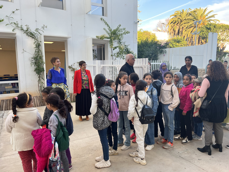 Lycée français Descartes AEFE Rabat tweet media