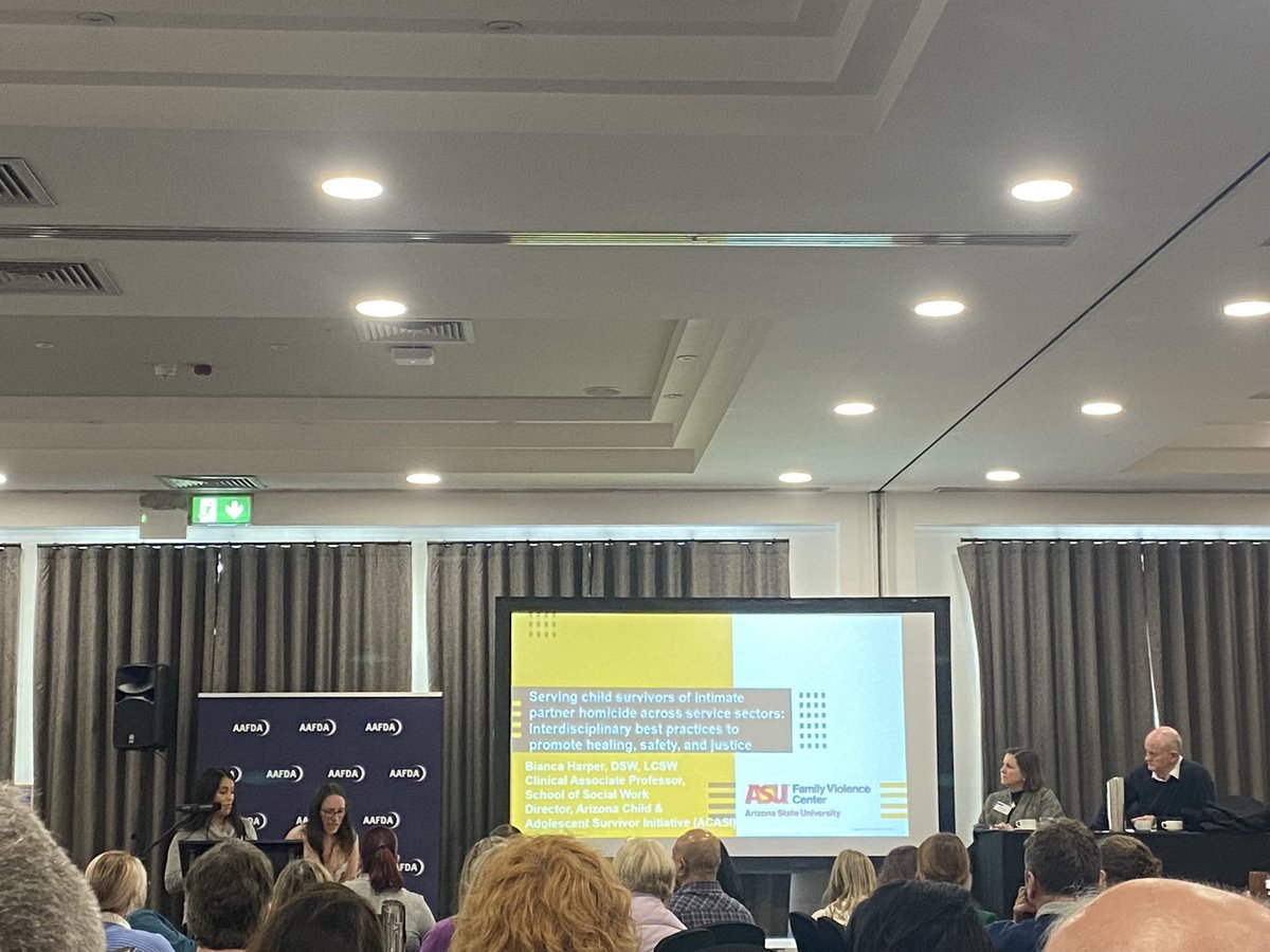 MirandaJEP's tweet photo. Bianca Harper @ASU highlights the importance of a trauma informed/healing centred approach when working with children survivors of IPH https://t.co/IJEe2AVYEa