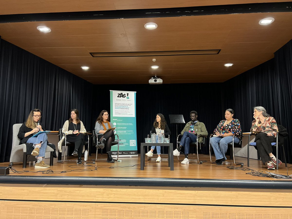🤝“Zurrumurruen Aurkako prozesuetan komunitatea ehuntzeko erronkak eta aukerak”
🤝“Retos y oportunidades de tejer comunidad en los procesos antirumores”

<a href="/Accem_ong/">Accem</a> <a href="/zehar_e/">Zehar-Errefuxiatuekin</a> @amekadi <a href="/MedicosdelMundo/">Médicos del Mundo</a> <a href="/mujconvoz/">Mujeres con voz✳️</a> <a href="/FundacEllacuria/">Fundación Ellacuría-SJM</a>