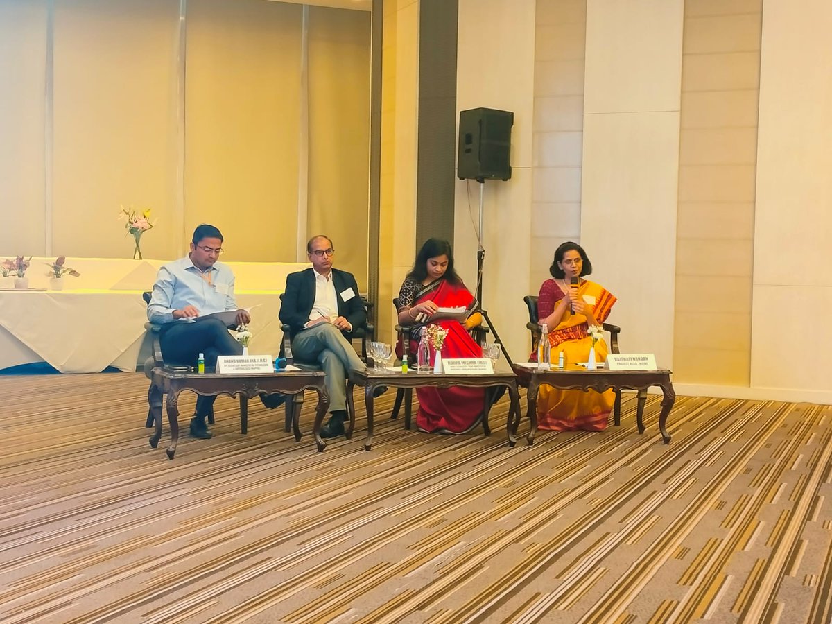 SwachhBharatGov's tweet photo. While delivering her keynote address at the workshop on #NationalEnablingFramework for Promoting Bio-methanation Technology in #MunicipalSolidWasteManagement, Joint Secretary & Mission Director, SBM-U, Mrs Roopa Mishra stressed the importance of creating an enabling ecosystem. https://t.co/UXb0PFTrz4