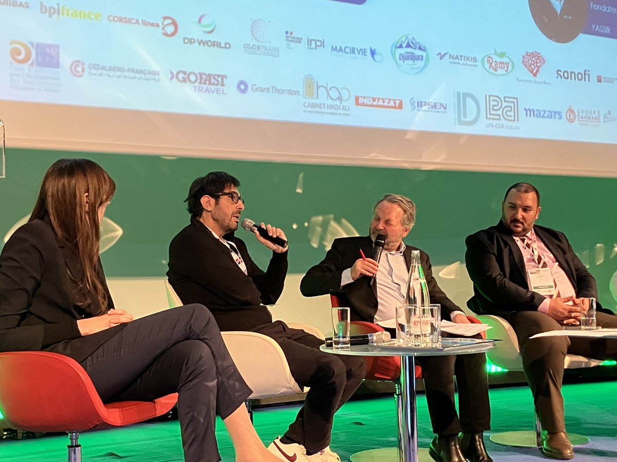 C’est en ce moment aux #RencontresAlgerie, <a href="/NoureddineTaye4/">Noureddine Tayebi</a> CEO du Groupe YASSIR déjà présent avec une structure en France de 30 personnes comptera une centaine de personnes d’ici fin 2023 dans le domaine de la finance digitale !  <a href="/businessfrance/">Business France</a>